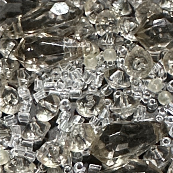 72.  Glass Faucet, Round & Seed Beads - Picture 2 of 5